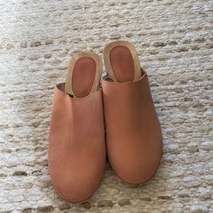 Madewell size 8 pink clogs